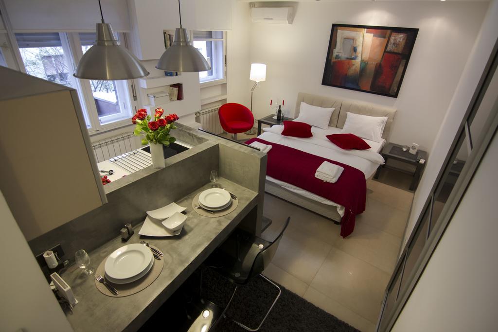 Studio Apartment Picasso Belgrado Esterno foto